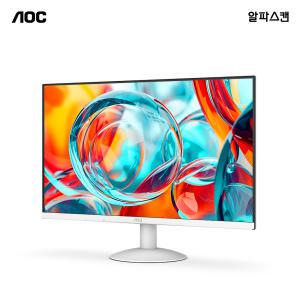 알파스캔 AOC 27B30 화이트 보더리스 IPS 120 시력보호 무결점