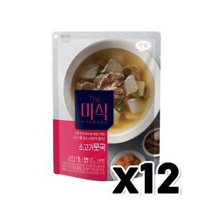 [기타]더미식 소고기뭇국 즉석조리식품 350g x 12개