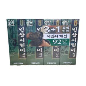 메디안 인산죽염 시린이케어 치약 120g x4개