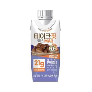 [무배] 남양 테이크핏맥스 초코맛 250ml 24팩 마시는 단백질  보충제