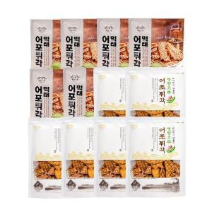 동일식품 먹태 어포튀각, 80g, 6개 + 청양고추 어포튀각, 70g, 6개