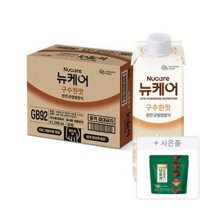 뉴케어 구수한맛, 200ml, 30개, 1개 + 증정(당플랜 저당양갱, 40g, 8입, 1개)