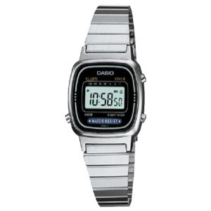 카시오 LA670WA-1 CASIO 메탈 여성 패션 손목 시계