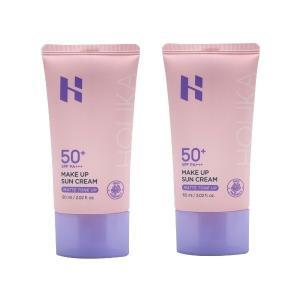 1+1 홀리카홀리카 메이크업 선크림 60ml 2개 SPF50+ PA+++ 톤업 219868