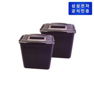 투명 김치통 S-085S02 8.5 L 2개 (김치플러스 420 L 중칸, 490 L 하칸)