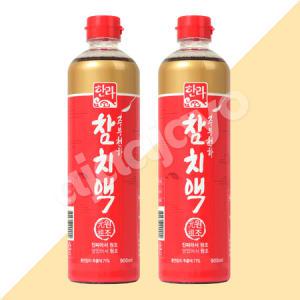 한라 참치액 900ml 2개 한라식품 참치액젓