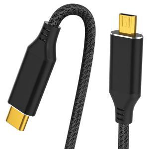 KOMGILK 4K USB C to 마이크로 HDMI 케이블 60Hz 고속 단방향 타입 - 코드 휴대폰 프로젝터 노트북 맥북 프