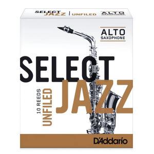 다다리오 리코 셀렉트 재즈 언파일드 색소폰 리드 알토 Rico Select Jazz Unfiled Saxophone Reeds