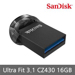 ENL Sandisk정품 Ultra Fit USB 3.1 16GB /130MB/s /CZ430