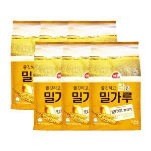 사조해표 찰진 밀가루 2.5kg x 6개