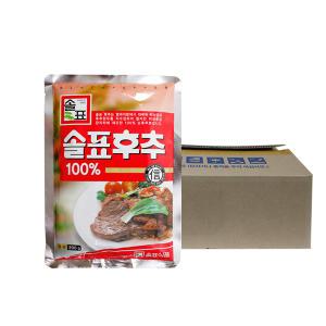 솔표 후추 200g 50개 1박스