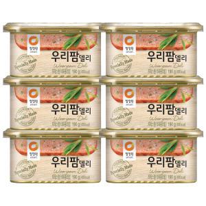 청정원 우리팜델리, 190g, 6개