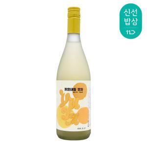 [품질보장]우포의아침 맑은내일 유자 7도 735ml 유자주