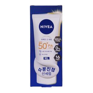 니베아 프로텍트 앤 라이트 필 퍼펙트 선 세럼 90ml(SPF50) /수분진정