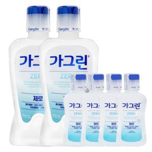 가그린 제로 구강청결제 950ml x2