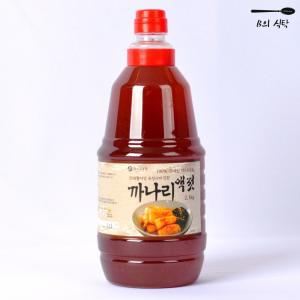 B의식탁 국내산 액젓 까나리액젓 젓갈 까나리 2.1kg