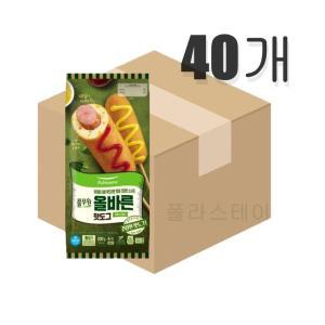 풀무원 올바른핫도그 40개 (원산지_상세설명에 표시)