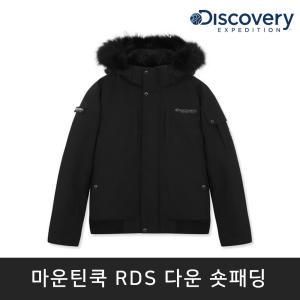 디스커버리 패딩 DXDJ7G026-BKS 마운틴쿡 RDS 다운 남녀공용 숏패딩