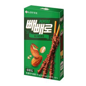 롯데웰푸드 빼빼로 아몬드, 37g, 20개