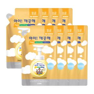 아이깨끗해 핸드워시 리필 순, 200ml, 8개