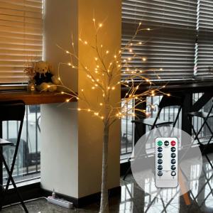 소소 LED 자작나무 무드등 트리 화이트 150cm