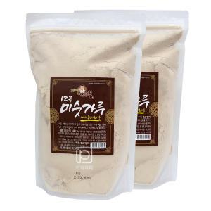 지리산 착한농부 국산원료 12곡미숫가루1kg x 2개