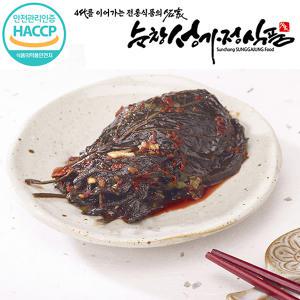 [담가] 양념깻잎 장아찌 500g, 1kg (우리농산물 / 순창성가정식품)