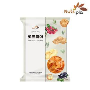 [넛츠피아]쫄깃한 건복숭아 슬라이스 1kg 복숭아 함량 90%