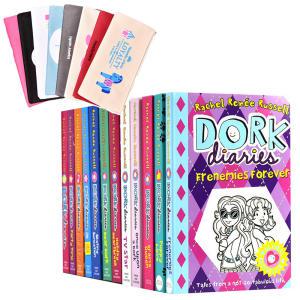 멀티파우치 도크 다이어리 18권 세트 영어원서 Dork Diaries 음원 영어도서