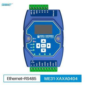 4AI  4AO RS485 Etherent 스위치 값 수집 컨트롤러 I/O 네트워킹 모듈 CDSENET ME31-XAXA0404 ModBus TCP R