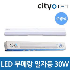 씨티오 cityo LED 부메랑 일자등 30W 주광색 사무실등