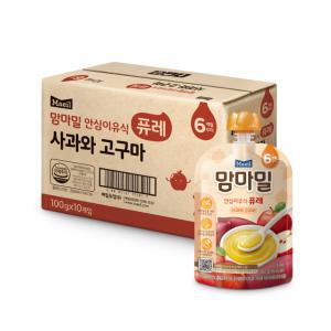 맘마밀 퓨레 사과와 고구마 100g x 20 코스트코