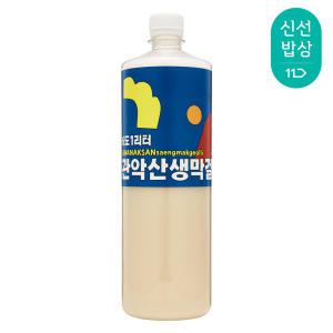 [품질보장]과천도가 관악산생막걸리 6도 1000ml