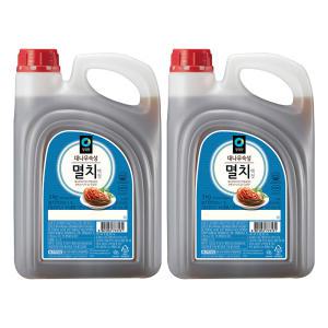 청정원 멸치액젓, 3kg, 2개