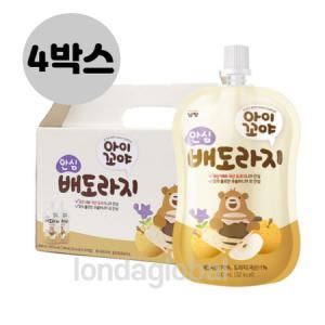 아이꼬야 안심 배도라지 유아 음료 100ml 20p 4박스