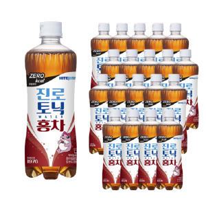 하이트진로 토닉워터홍차, 600ml, 20개