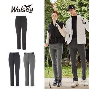 [Wolsey]23FW 여성 헤리티지 융기모 골프팬츠 3종