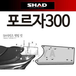 SHAD샤드 포르자300리어캐리어 탑박스브라켓 짐대다이