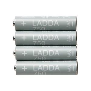 이케아 LADDA 라다 750mAh AAA 충전지 4개입