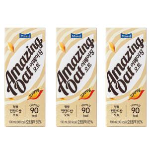 매일유업 어메이징 오트 오리지널 190ml x 48팩