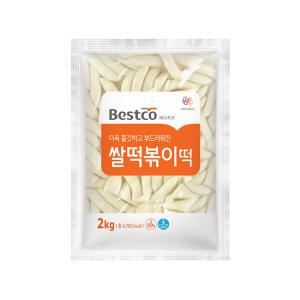 베스트코 떡볶이떡 2kg (박스상품 / 6개입)