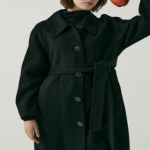 제이에스엔와이 여성용 Cashmere Handmade Mac Coat JYCO1D901 블랙