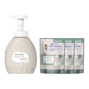 아이깨끗해 프리미엄 모이스처 무향 450ml, 1개 + 400ml, 3개