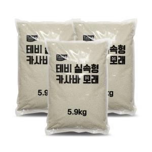 테비 실속형 카사바 모래 5.9kg/2개/3개