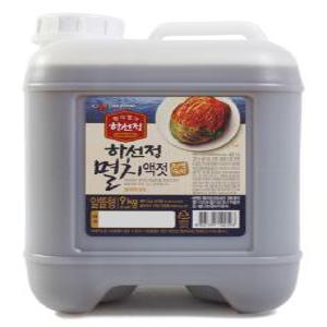 CJ제일제당 하선정 자연숙성 멸치액젓 9kg