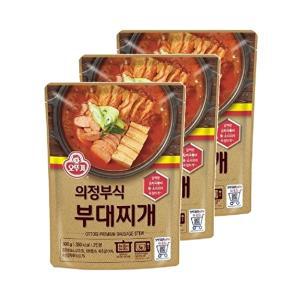 [오뚜기]오뚜기 의정부식 부대찌개 500g x 3개