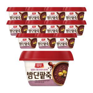 동원, 양반 밤단팥죽, 285g, 12개