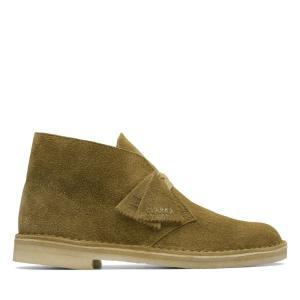 [롯데백화점]스니커바(잡화) 클락스 (CLARKS) 23F/W Desert Boot Mid Green Sde(26174056) 데저트 부츠 남