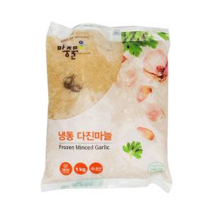 웰루츠 국내산 냉동 다진마늘 1kg 2kg