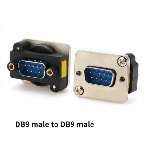 고품질 VGA DB15 RS232 DB9 데이터 케이블 커넥터 DB9 플러그 패널 장착 D 유형 커넥터 9 15pin 포트 소켓